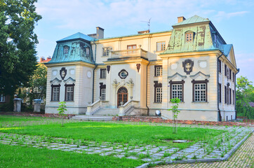 Letni Pałac Lubomirskich w Rzeszowie - obrazy, fototapety, plakaty