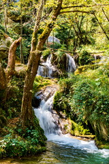 Gostilje waterfall at Zlatibor mountain in Serbia