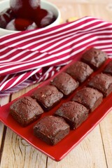 Beetroot chocolate brownies