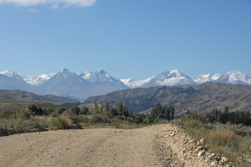 Kirgisistan mountains
