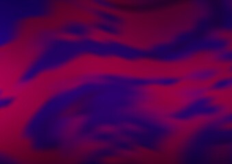 Dark Purple vector blurred bright template.