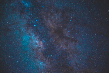 Starry Milky Way at Haleakala National Park, Maui, Hawaii