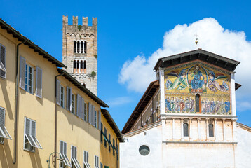 Lucca, the architectures of the city