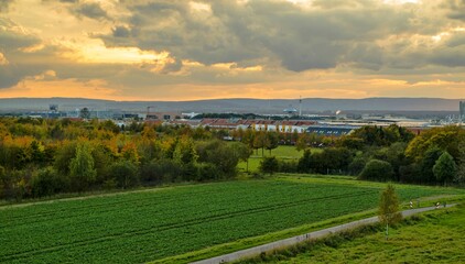 Blick von Hannover Kronsberg.