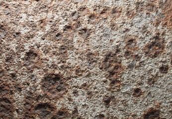 Macro of corroded iron plate