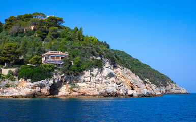 Fototapeta premium Argentario, a promontory on the Tyrrhenian sea.