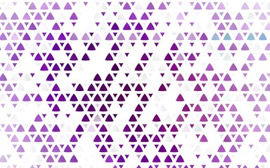 Light Purple vector seamless cover in polygonal style.