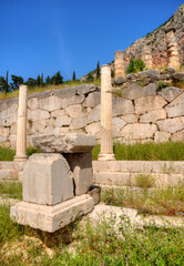 Sanctuaire d'Apollon &agrave; Delphes, Gr&egrave;ce