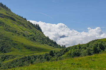 Savoie, col de l'Arpetaz
