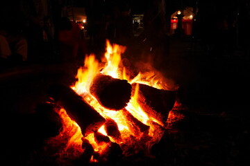焚火