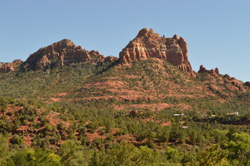 Sunset hike in the mighty Grand Canyon in Arizona, United States of America