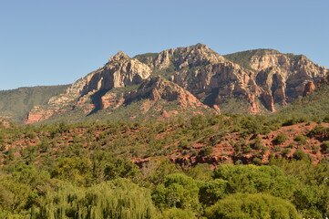Sunset hike in the mighty Grand Canyon in Arizona, United States of America