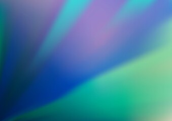 Light BLUE vector blurred and colored background.