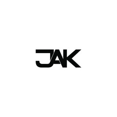 jak letter original monogram logo design © ahmad ayub prayitno