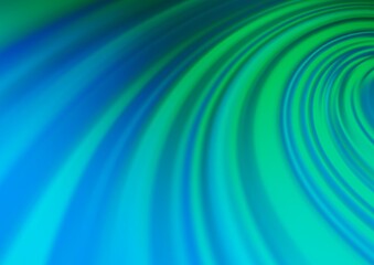 Light Blue, Green vector abstract blurred background.
