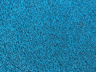 Fototapeta na wymiar Cyan color rubber sport coverinf texture. Abstract background and texture for design