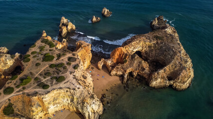 Submarino Beach in the Algarve