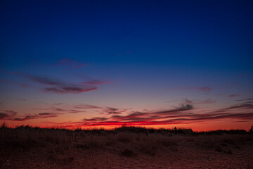 Twilight  time near by Shabla town, Bulgaria, shot in the second half of September 2020