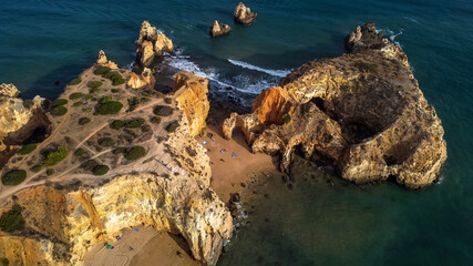 Submarino Beach in the Algarve