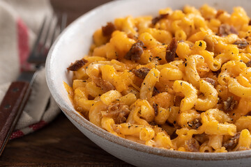Bowl of Macaroni and Cheese