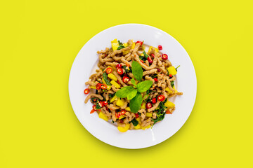 Vegetarian Stir Fried Basil