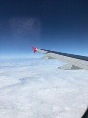 Fototapeta premium wing of airplane