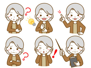 老年女性の疑問と解決