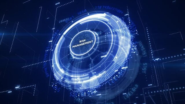 Risk Management and Assessment for Business Investment Concept. Business, Technology, Internet and network concept.