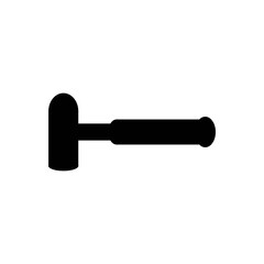 Hammer icon logo, vector design