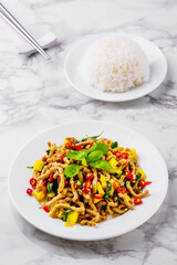 Vegetarian Stir Fried Basil