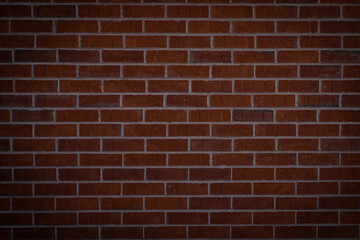 Red Brick Wall background