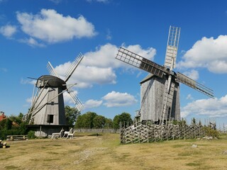 Fototapeta premium windmill in the countryside