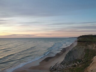 beach at sunset