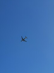 airplane in the sky