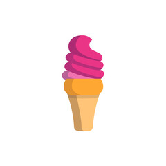 ice cream icon design vector template