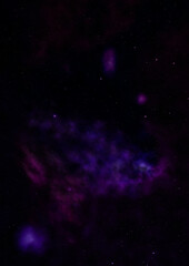 Small part of an infinite star field.