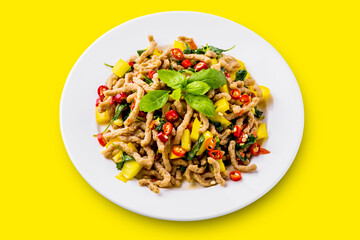 Vegetarian Stir Fried Basil