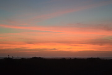 Hiking and camping on the Lost Coast among the Redwood (Sequoia) trees in Northern California, USA