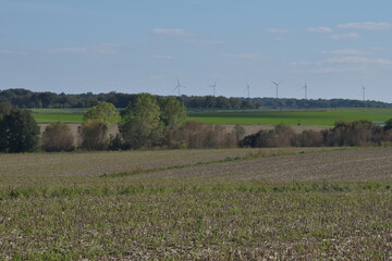 Distant turbines 