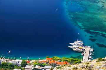 Naklejka na ściany i meble Omis Resort in Croatia, Europe
