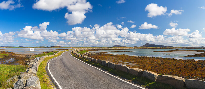 Causeway Linking Berneray To Otternish North Uist, Scotland