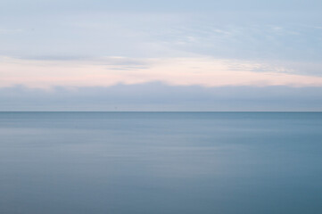 Fototapeta premium sunset over the sea