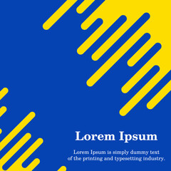 Abstract rounded yellow lines. Halftone transition. For your design poster, greeting card, photo album, banner. Eps10 vector illustration.