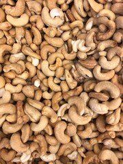 close up of cashew