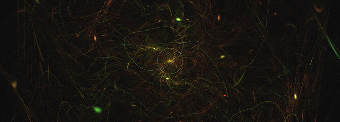 Computer generated fractal abstract background