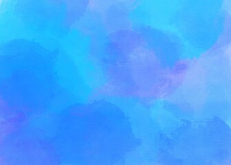 Blue wallpaper painting style design background 