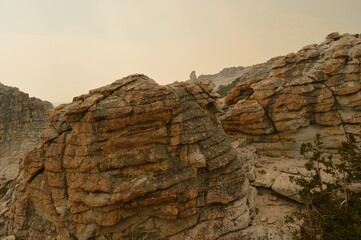 Climbing, hiking and camping in the amazing Yosemite National Park in California, USA