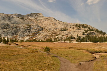 Climbing, hiking and camping in the amazing Yosemite National Park in California, USA