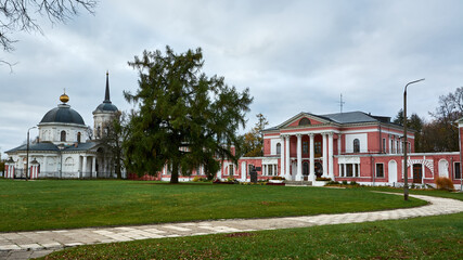 Remains of luxury. The old Russian estate of the Goncharovs, which was visited by Pushkin. Landscape