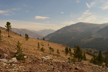 Climbing, hiking and camping in the amazing Yosemite National Park in California, USA